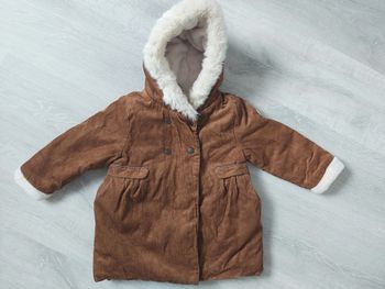 Manteau fille capuche 23 mois