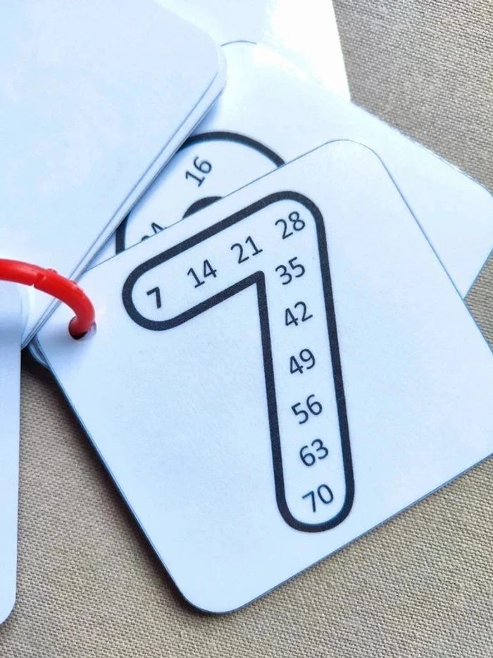 Carnet mémo des multiples de 1 à 10 - photo numéro 4