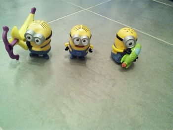 Lot de 4 Figurines Minions