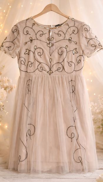 Robe en tulle de cérémonie 