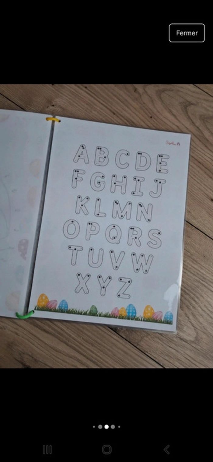 Mon livret d'activités thème paques. Pédagogie montessori. Busy book quiet book - photo numéro 14