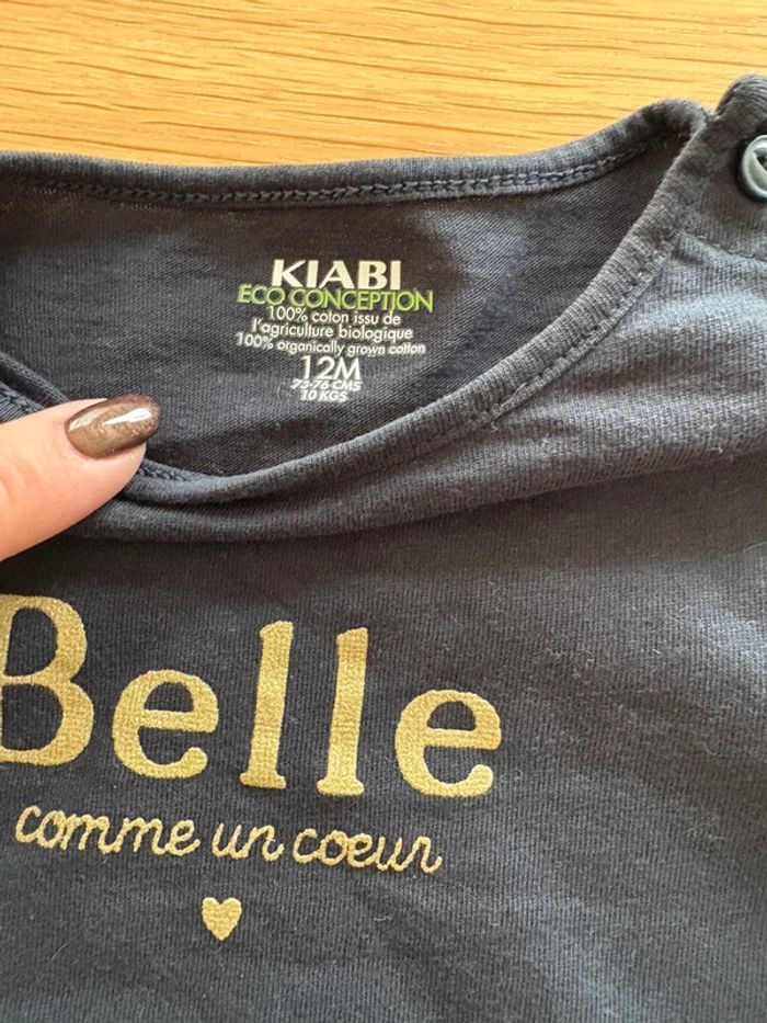 Teeshirt kiabi 12 mois - photo numéro 2