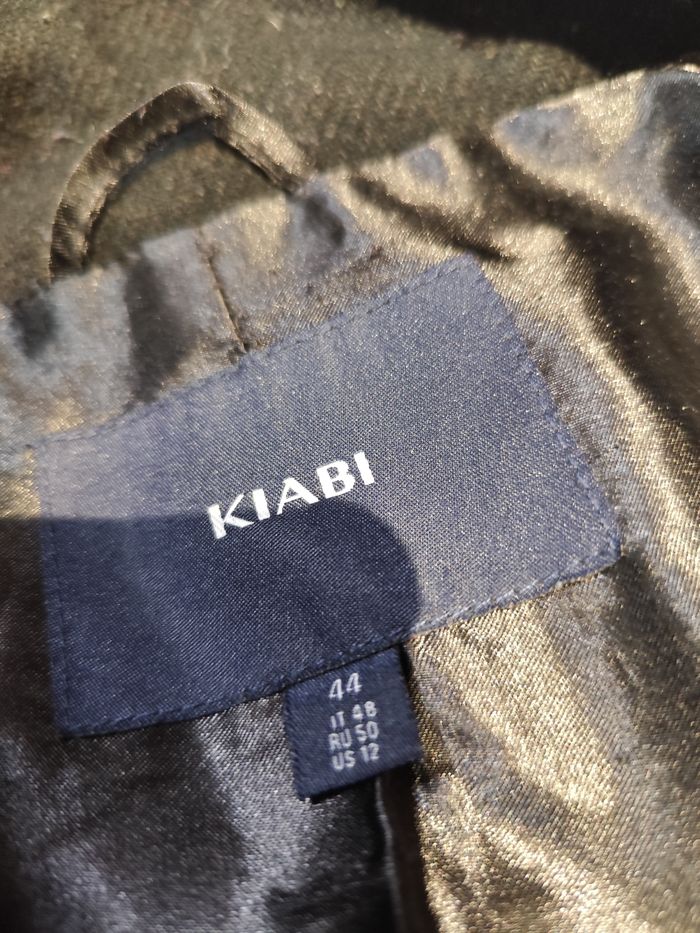 Veste femme taille 44 noir chic style blazer manteau - photo numéro 3