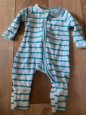 Grenouillère éclair bleu Dim 1mois