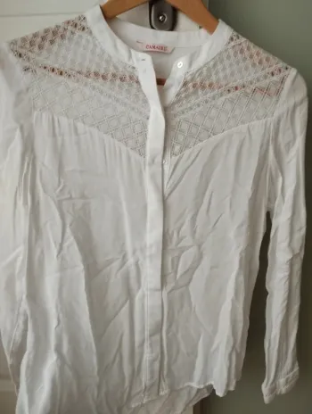 Chemise blanche camaïeu 36