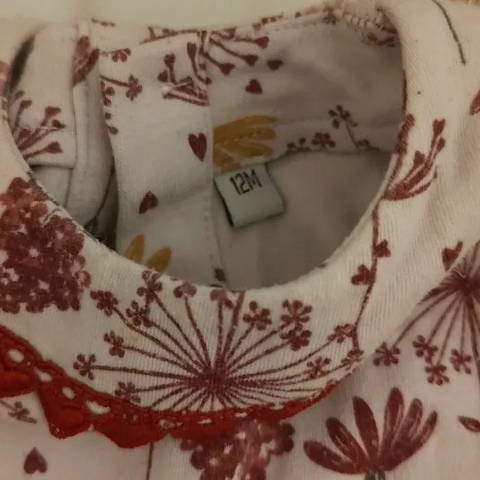 Lot 2 robes roses a motifs - photo numéro 3
