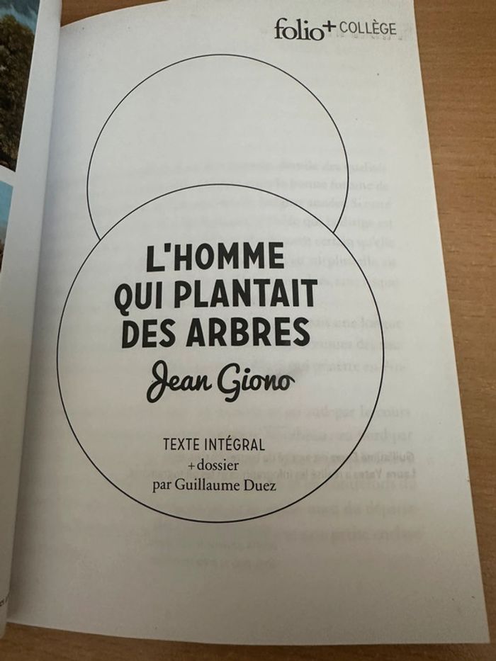 L’Homme qui plantait des arbres – Jean Giono (édition vintage) - photo numéro 2
