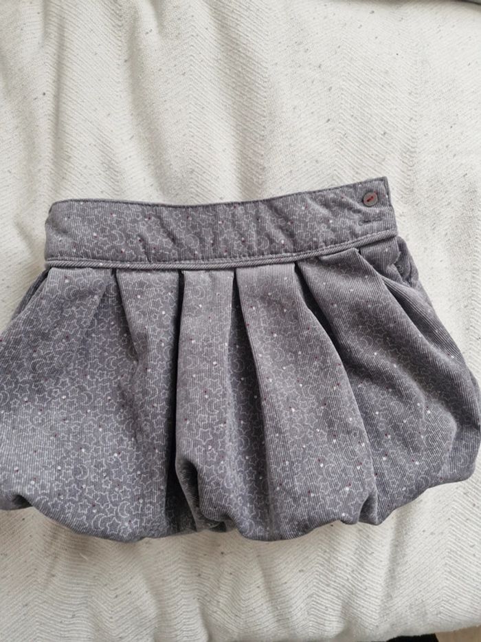 Jupe bouffante okaidi 18 mois grise