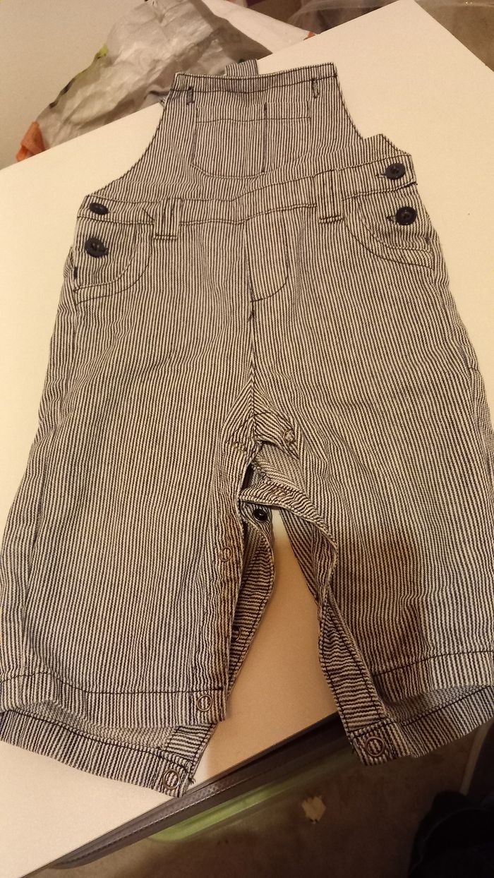 Salopette à rayures - photo numéro 2