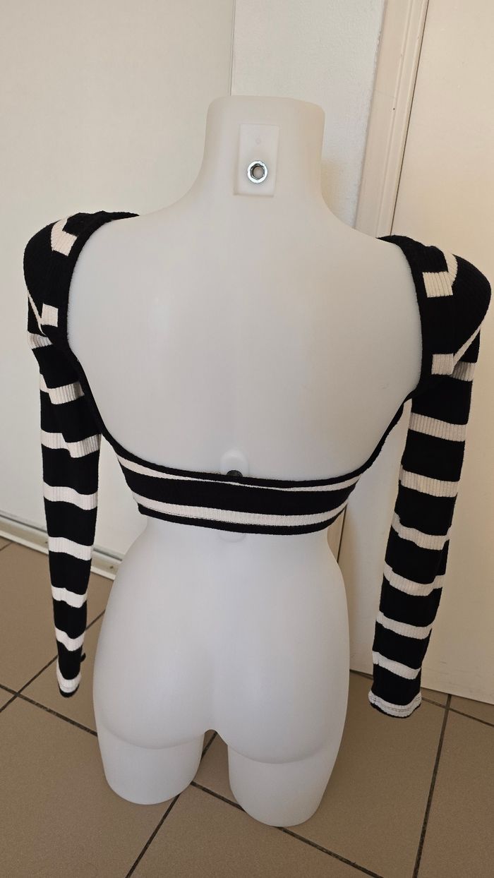 Croc top dos nu bershka taille s