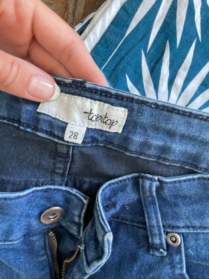 Jean skinny bleu - photo numéro 6
