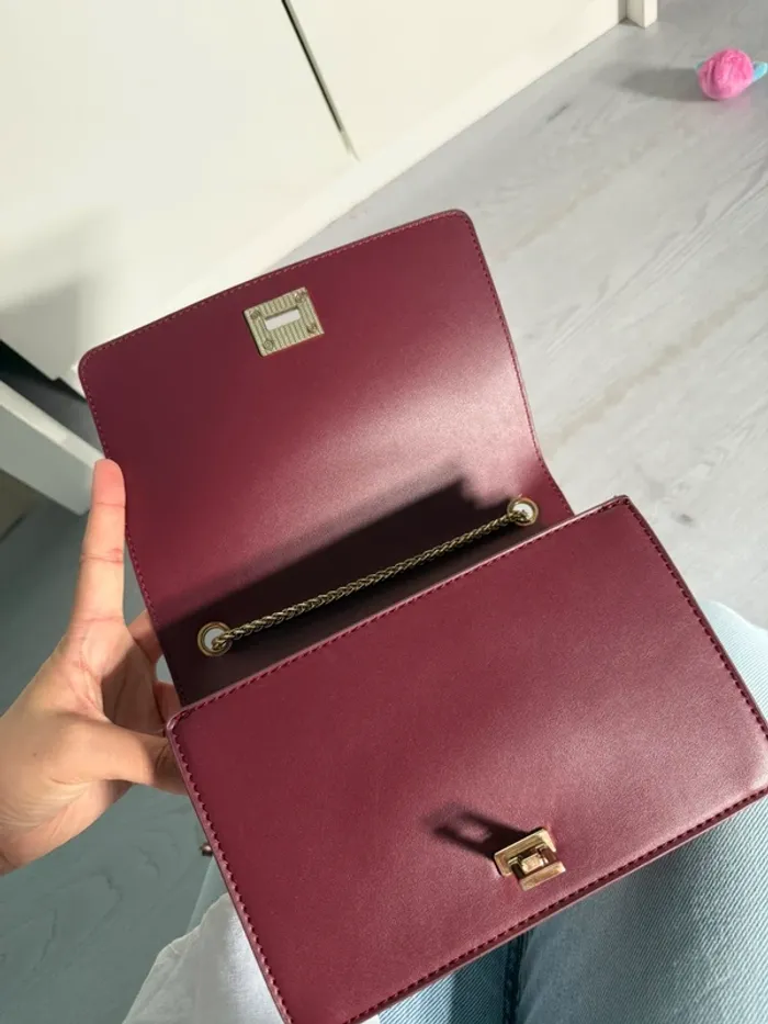 sac bordeau - photo numéro 3