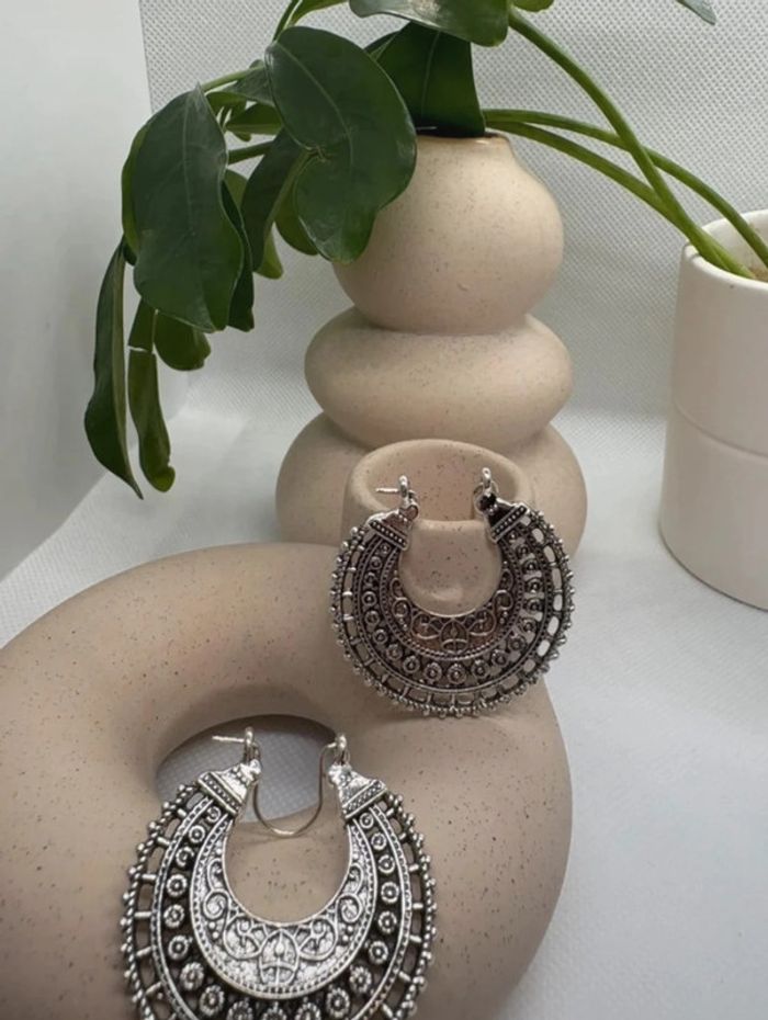 Boucle d'oreille style boheme - photo numéro 4