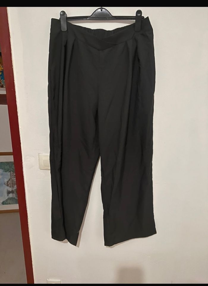 Pantalon léger à jambe large femme taille XL💐