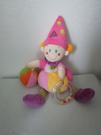 peluche lutin hochet 