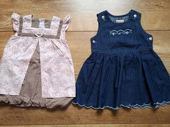 Lot de 2 robes kimbaloo 6 mois