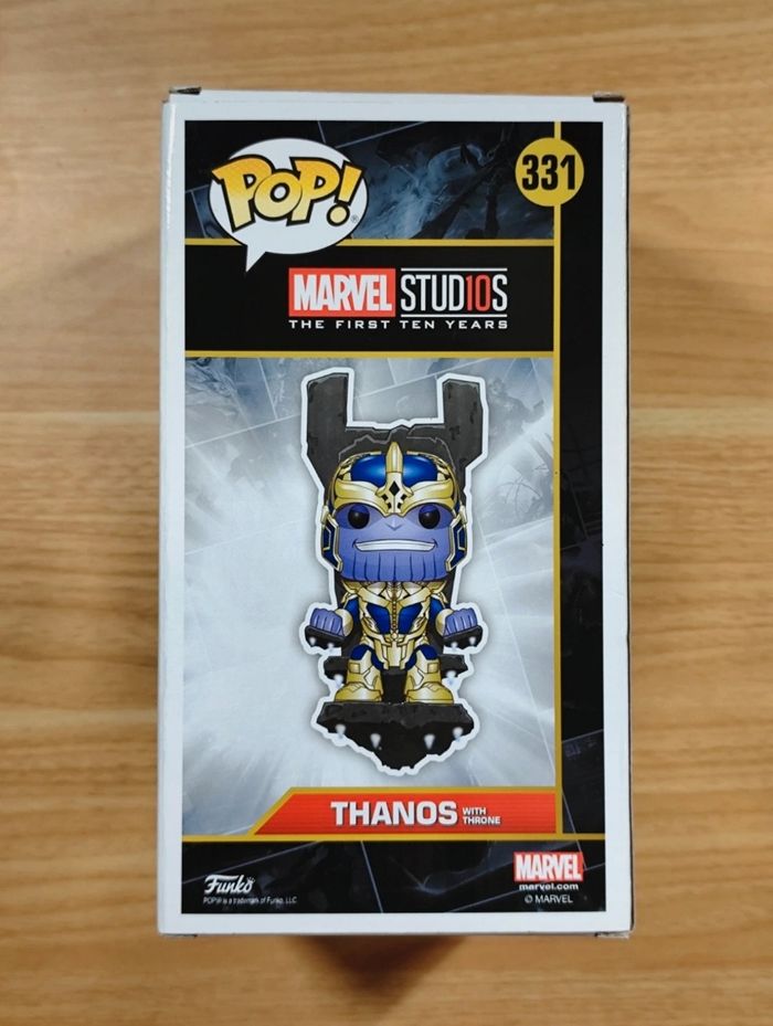 Lot 2 Funko Pop! Thanos With Throne #331 & Thanos #556 - photo numéro 4