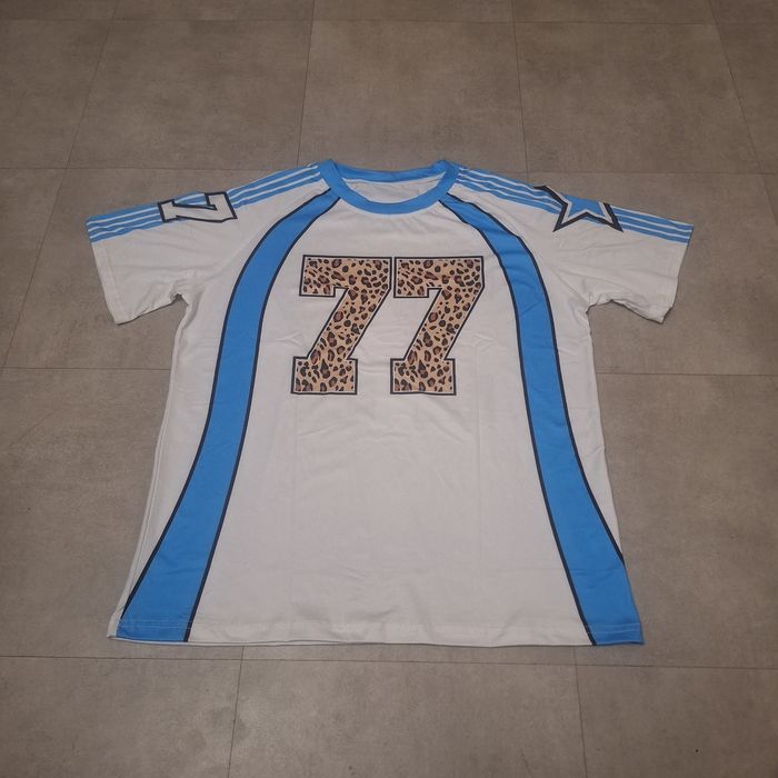Maillot 77 🇨🇵 Y2K Rétro Graphic 90s-2000s - Taille 🇨🇵 Streetwear Unisexe Oversize