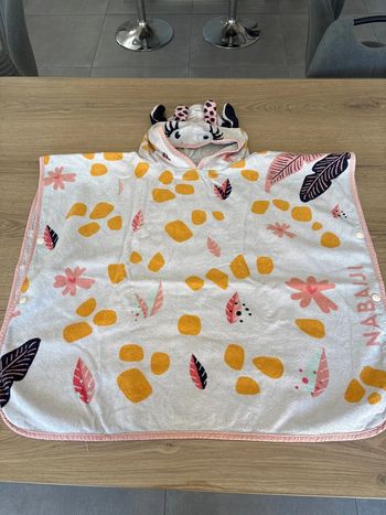 Sortie de bain petite fille