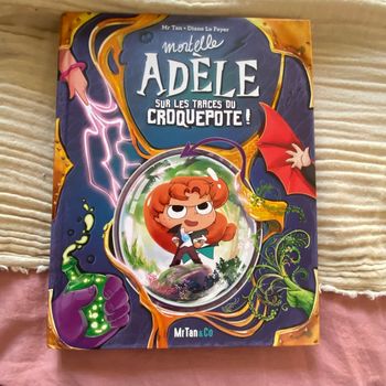 Livre mortelle Adèle sur les traces du croquepote