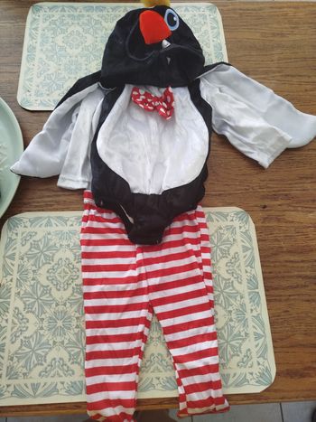 Déguisement bébé 6-12 mois  pingouin