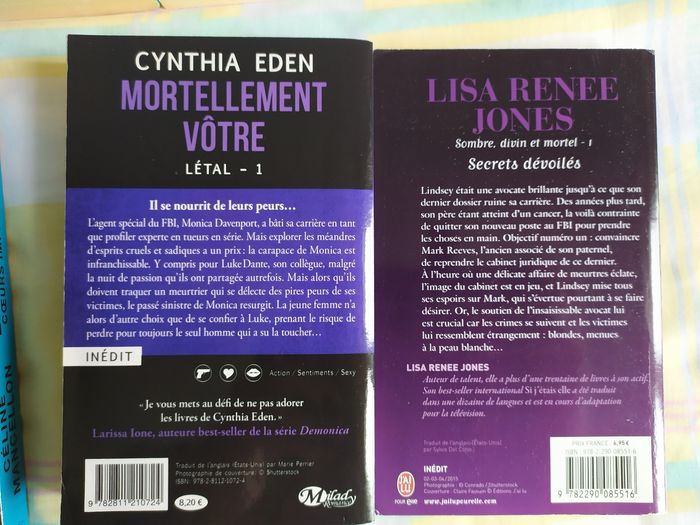 Lot de 10 new romances - photo numéro 6