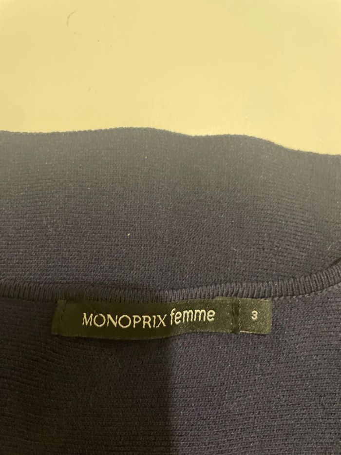 Robe marine Monoprix - photo numéro 3