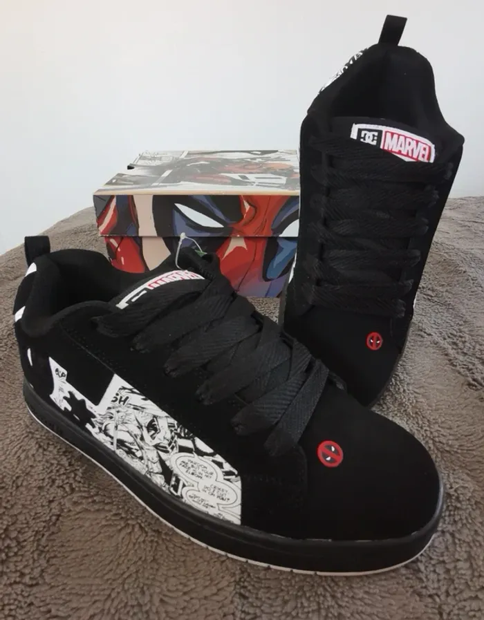 Baskets DC shoes Deadpool neuves