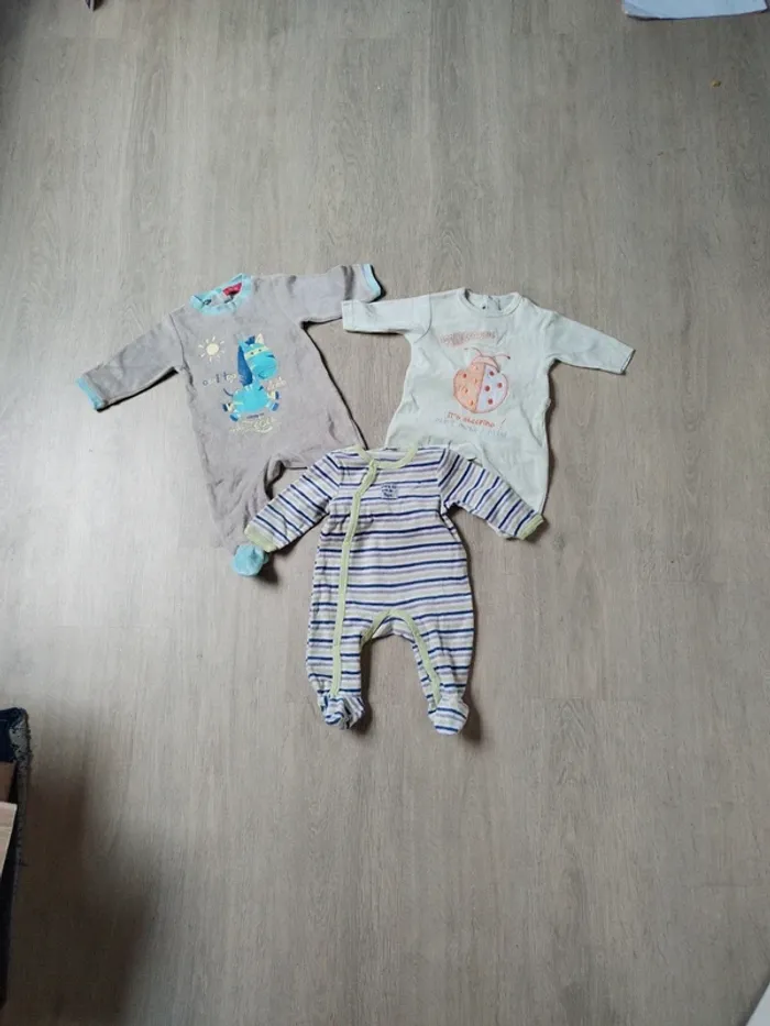 Lot pyjama bébé 3 mois