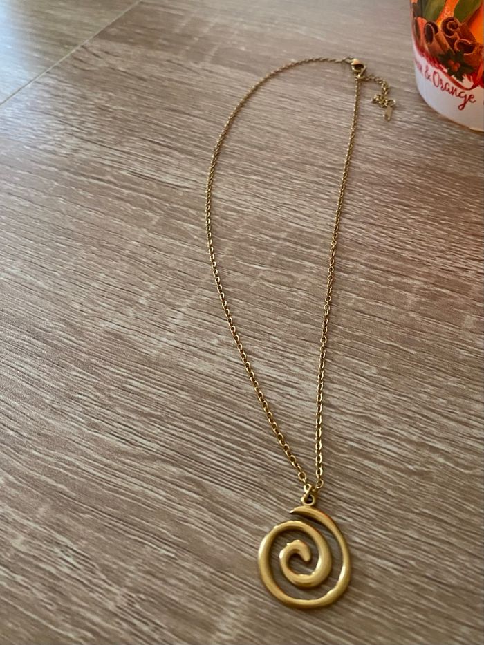 Collier  spirale en acier inoxydable - photo numéro 8