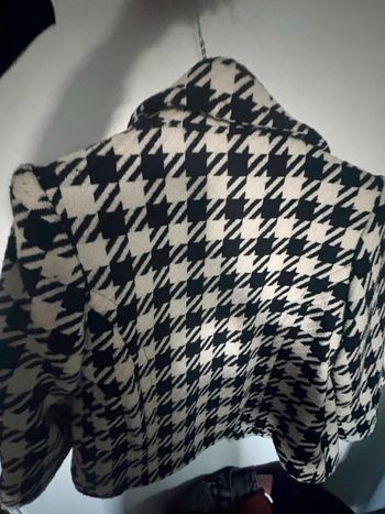 Veste en pied de poule