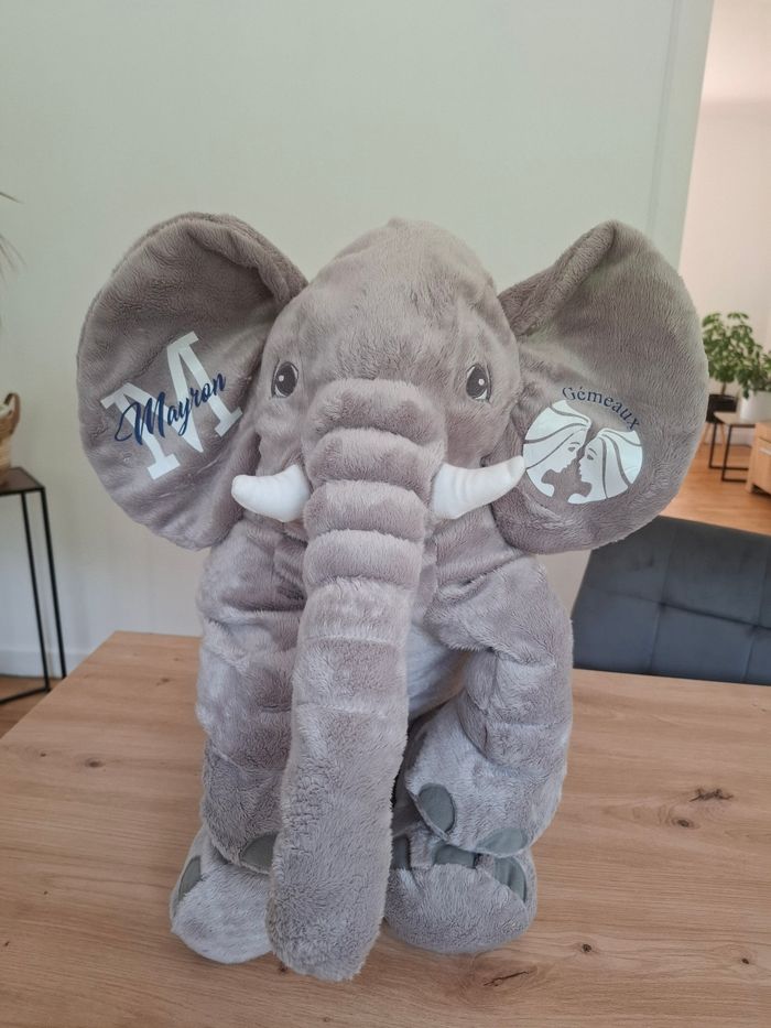 Peluche xl éléphant