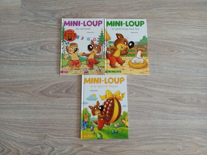 Lot de 3 livres Mini-Loup