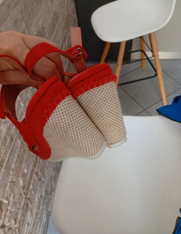 Sandale rouge 36 - photo numéro 4
