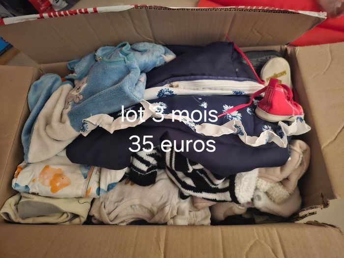 Lot vêtements 3 mois
