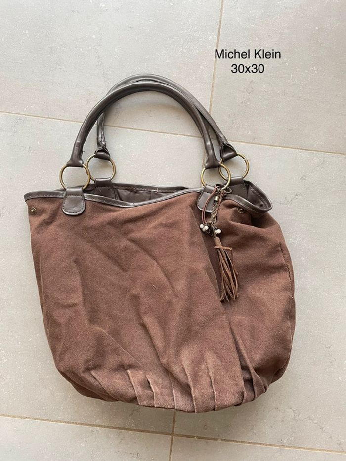 Sac boule fourre tout été en tissu