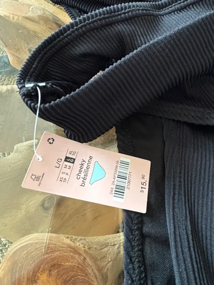 Maillot de bain 2 pièces noir Ardene femme - photo numéro 5