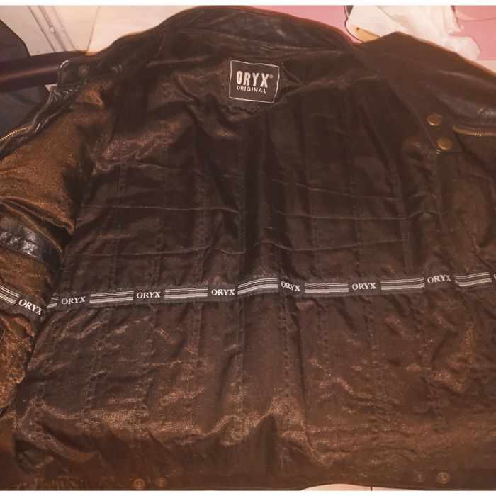 Jacket cuire maron - photo numéro 2