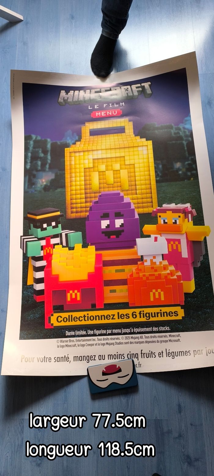 PLV affiche Minecraft de mc do 2025 - photo numéro 2