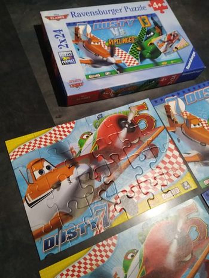 Puzzles Planes dès 4 ans Disney état neuf - photo numéro 3