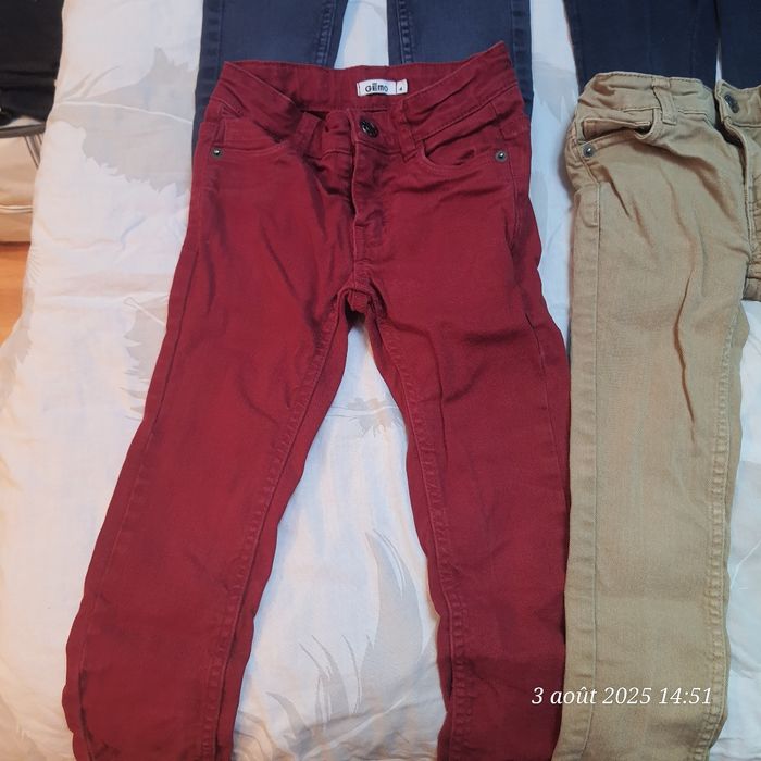 Lot pantalons légers garçon 4 ans - photo numéro 8