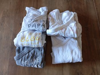 Lot body cache cœur 3 mois