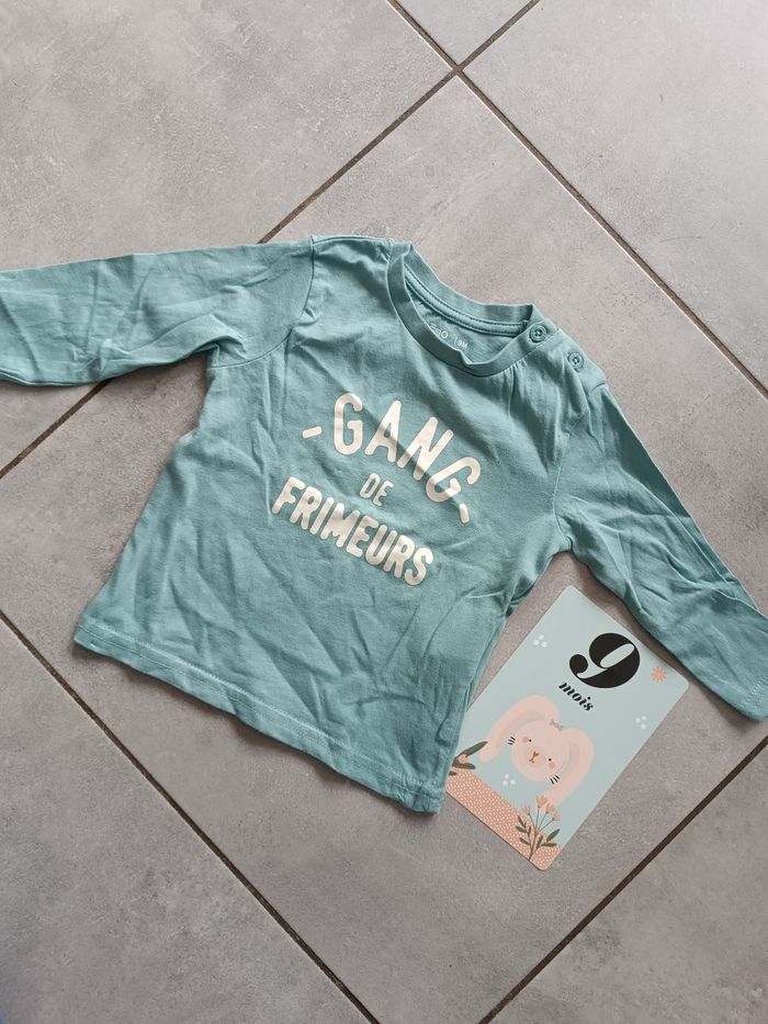 T-shirt bébé garçon 9 mois