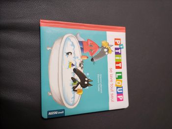 Livre enfant p'tit loup se lave tout seul auzou