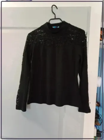 Pull léger noir