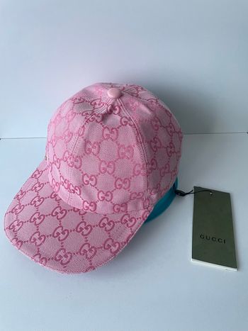 Casquette Gucci rose