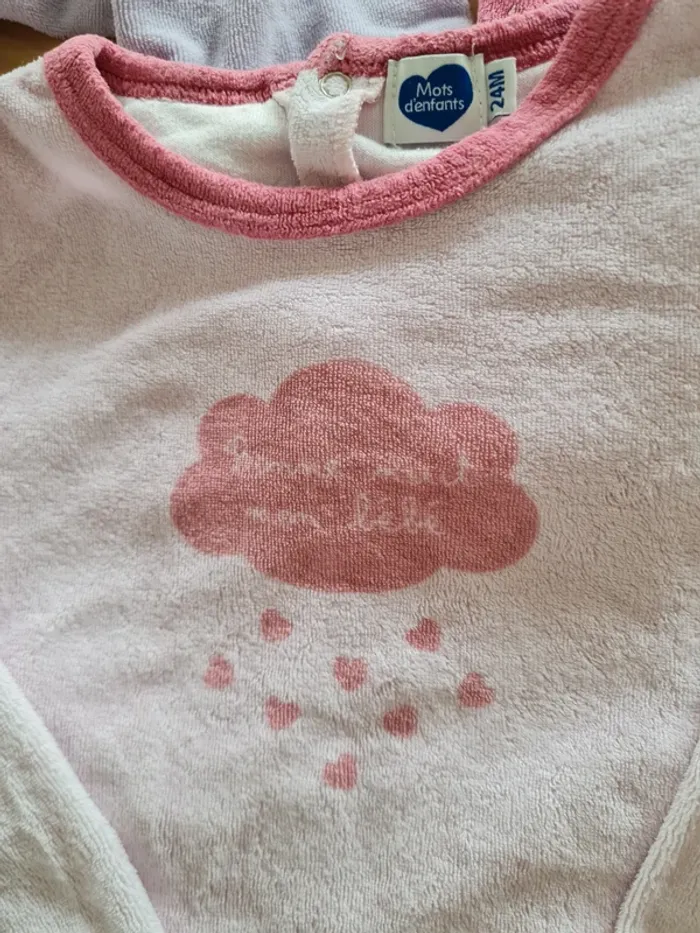 Lot pyjamas 24 mois une pièce - photo numéro 2
