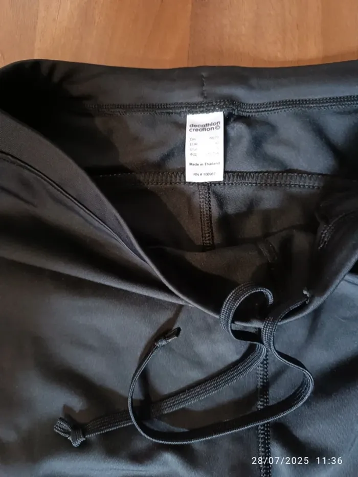 Legging 3/4 sport femme noir - photo numéro 3