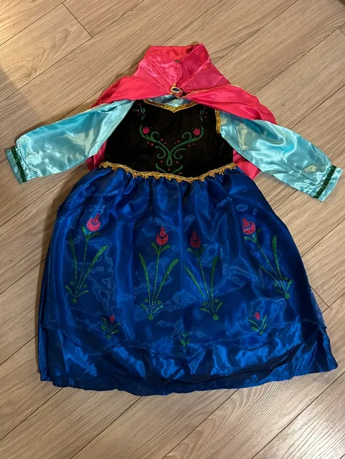 👗 Déguisement Anna – La Reine des Neiges 110 cm