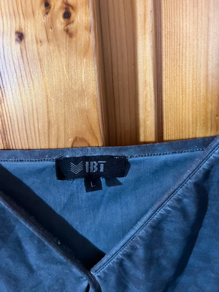 Robe grise à bretelles fines Taille L - photo numéro 3
